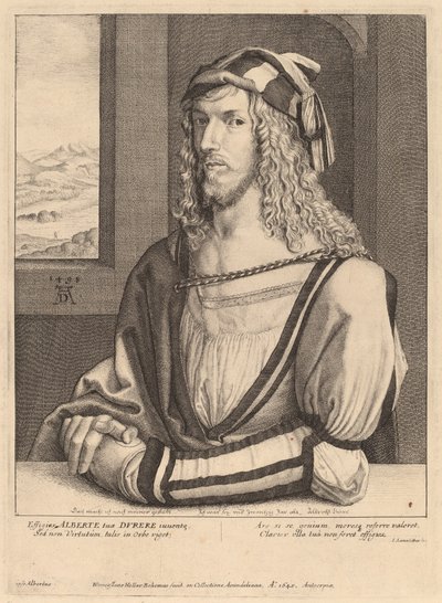 Albrecht Dürer af Wenceslaus Hollar after Albrecht Dürer