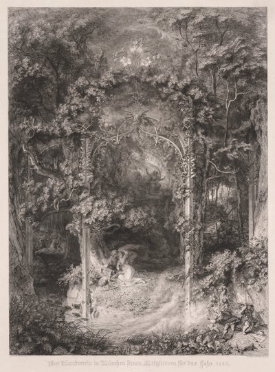Skovjomfruen af Wendelin Wick