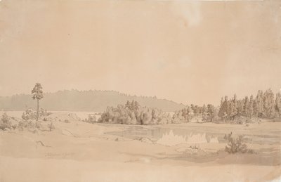 Näsijärvi-bugten af Werner Holmberg