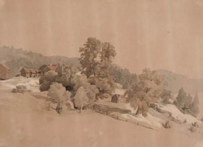 Sommerlandskab af Werner Holmberg