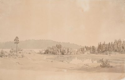 Näsijärvi-bugten af Werner Holmberg