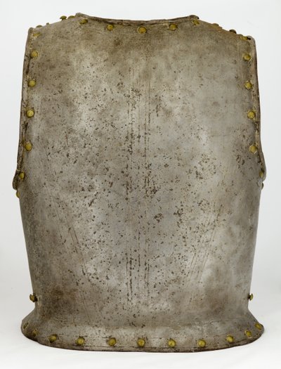 Bagplade, ca. 1650-1700 (stål og messing) af Western European School
