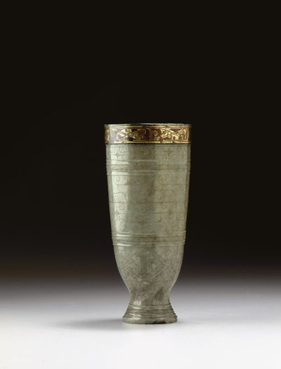 Bægerglas, begyndelsen af midten af 2. århundrede f.Kr af Western Han Dynasty Chinese School