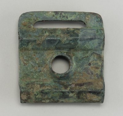 Vogn eller seletilpasning (bronze) af Western Zhou Dynasty Chinese School