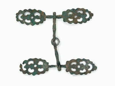 Hestetøjle (bronze) af Western Zhou Dynasty Chinese School