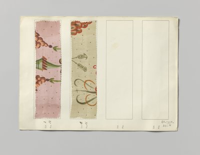 Stål med trykt side, design Chi-ki af Wiener Werkstätte