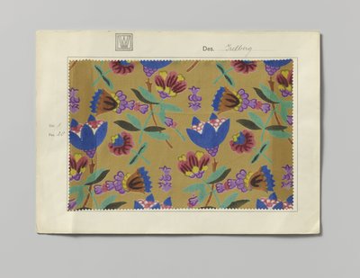 Stål med trykt side, design Iselberg af Wiener Werkstätte