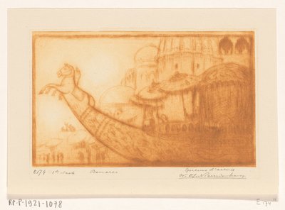 Lystbåd af Maharajaen af ​​Benares på Ganges Maha Raja