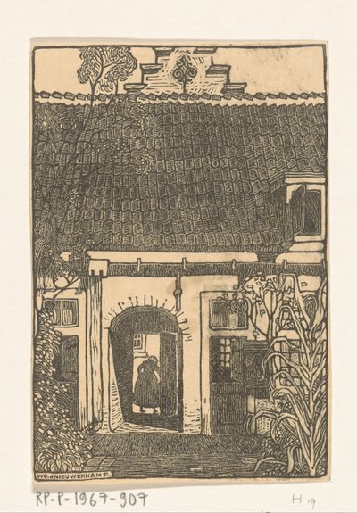 Brouwershofje i Haarlem Hofje i Haarlem (original titel) af Wijnand Otto Jan Nieuwenkamp
