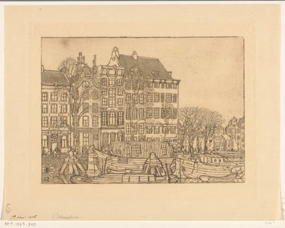 Huse på Prins Hendrikkade i Amsterdam Prins Hendrikkade (original titel) af Wijnand Otto Jan Nieuwenkamp