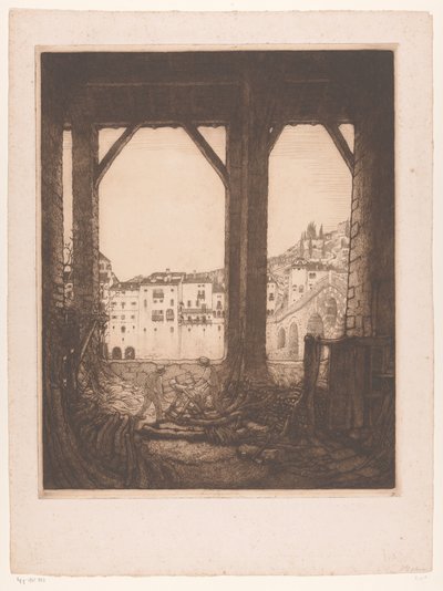 To savmænd i et værksted i Verona Verona (originalt titel) af Wijnand Otto Jan Nieuwenkamp