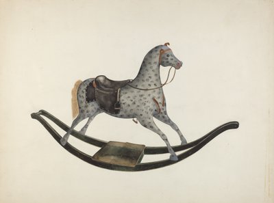 Hobbyhest, ca. 1941. af Wilbur M Rice