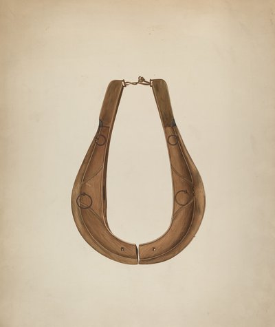 Hestehalsbånd og Hame, ca. 1941. af Wilbur M Rice