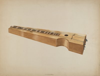 Psalmodicon, ca. 1937. af Wilbur M Rice