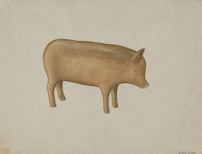 Træsvin, 19351942. af Wilbur M Rice