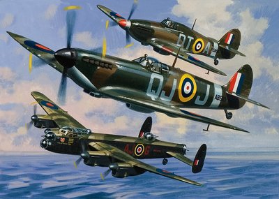 Spitfires (gouache på papir) af Wilf (20th century) Hardy