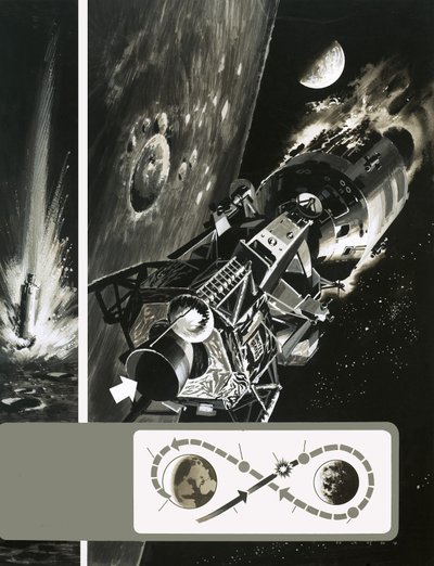 Apollo 13-missionen af Wilf (20th century) Hardy