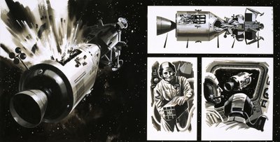 Apollo 13-missionen af Wilf (20th century) Hardy