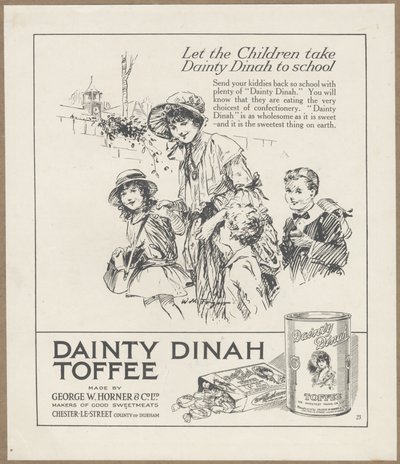 Dainty Dinah Toffee, ca. 1920 af Wilfred Fryer