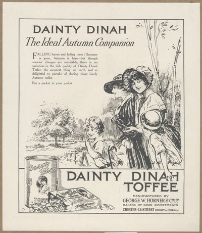 Dainty Dinah Toffee, ca. 1920 af Wilfred Fryer
