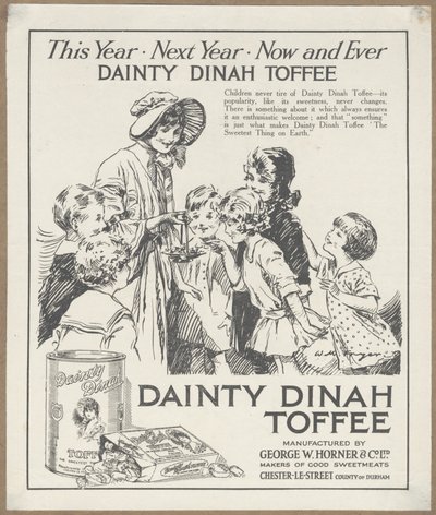 Dainty Dinah Toffee, ca. 1920 af Wilfred Fryer