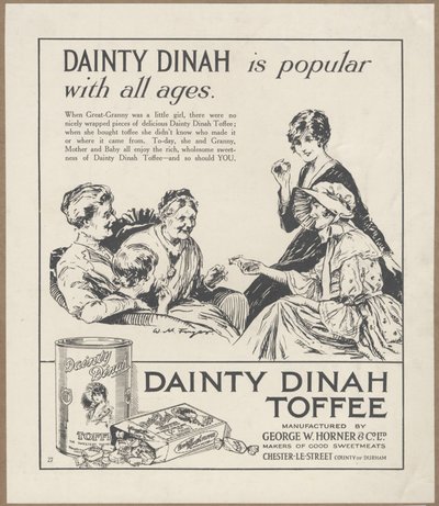 Dainty Dinah Toffee, ca. 1920 af Wilfred Fryer