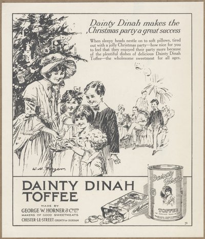 Dainty Dinah Toffee, ca. 1920