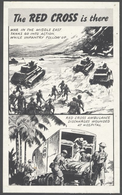 Røde Kors krigsannonce, 1940