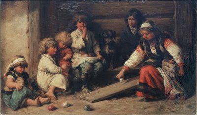 Spil påskeæg i Rusland af Wilhelm Amandus Beer