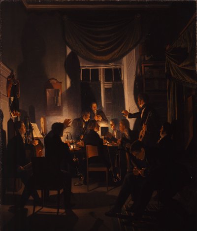 En rygefest af Wilhelm Bendz
