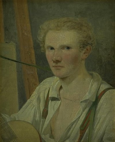 Selvportræt af Wilhelm Bendz