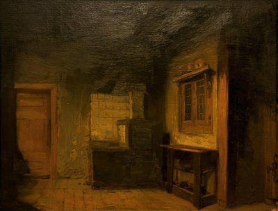 Køkken i præstegården i Wiedensahl af Wilhelm Busch