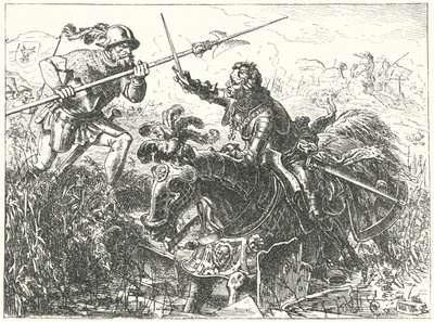 Karl den Dristige, hertug af Bourgogne, døde i slaget ved Nancy af Wilhelm Camphausen