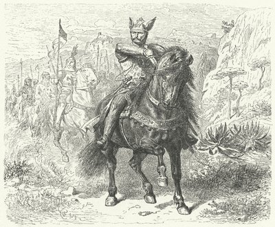 El Cid (gravering) af Wilhelm Camphausen
