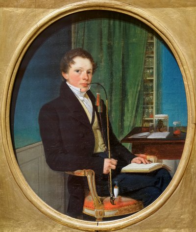 Anatomen Henrik Carl Bang Bendz, kunstnerens bror af Wilhelm Ferdinand Bendz