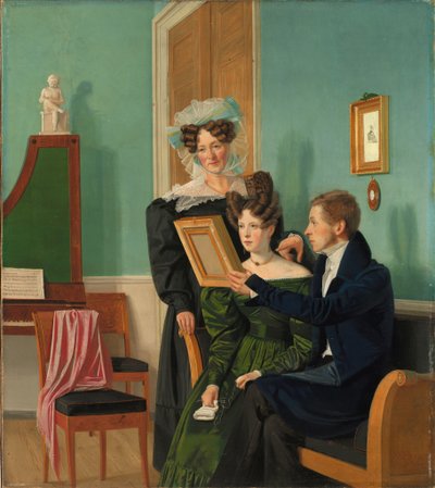 Familien Raffenberg af Wilhelm Ferdinand Bendz