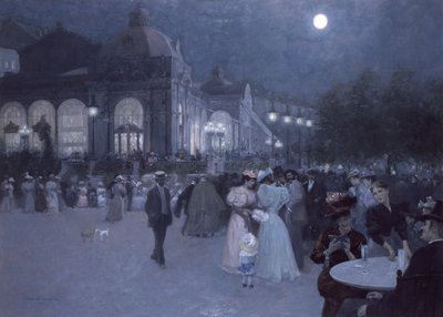 Natkoncert i Kommuneparken af Wilhelm Gause
