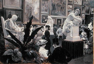 På den internationale kunstudstilling i Wien i 1882 af Wilhelm Gause
