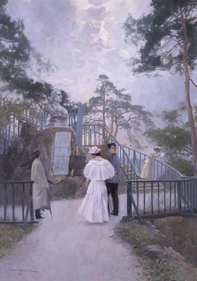 Peter den Stores monument af Wilhelm Gause