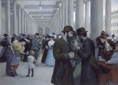 Mühlbrunn-Colonnade (Mølleforårets søjlegang) af Wilhelm Gause
