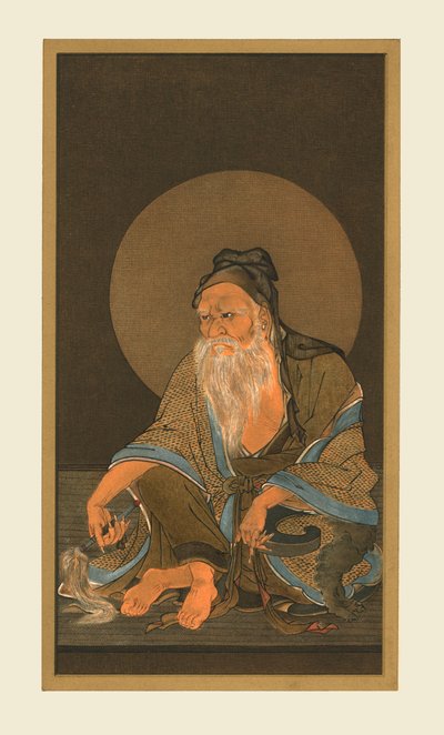 Portræt af Vimalakirti, 1400-tallet, 1886 af Wilhelm Greve