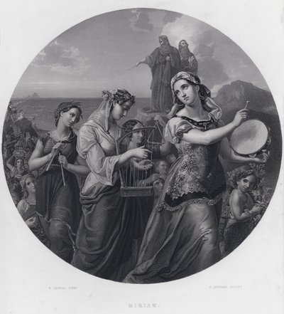 Miriam (gravering) af Wilhelm Hensel