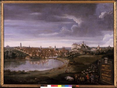 Udsigt over Altenburg af Wilhelm I Richter
