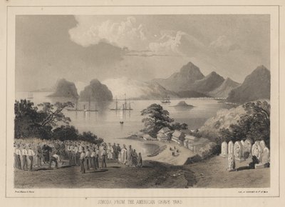Simoda fra America Graveyard, 1885 af Wilhelm Joseph Heine