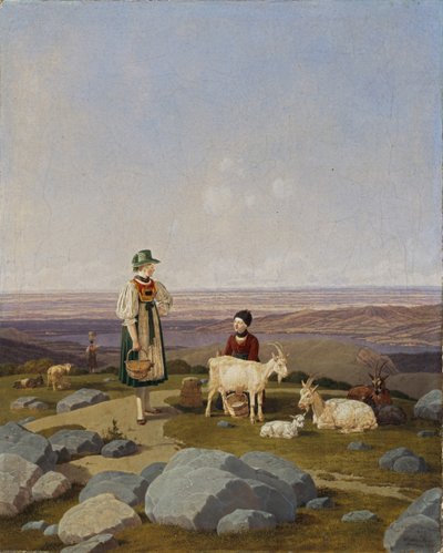 På Gaisalm af Wilhelm Kobell Ritter von
