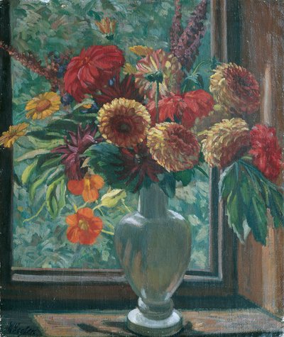 blomst stykke af Wilhelm Legler