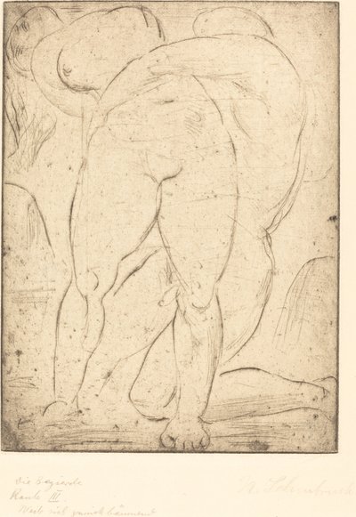 Passion II (Passion II) af Wilhelm Lehmbruck