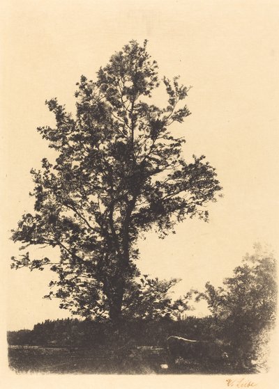Det store træ af Wilhelm Maria Hubertus Leibl