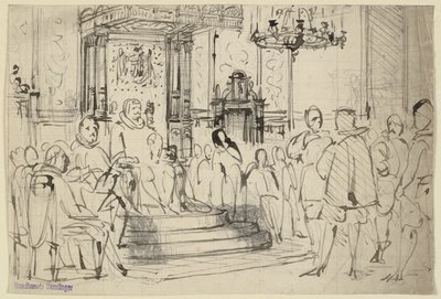 Christian IV i retten af Wilhelm Marstrand