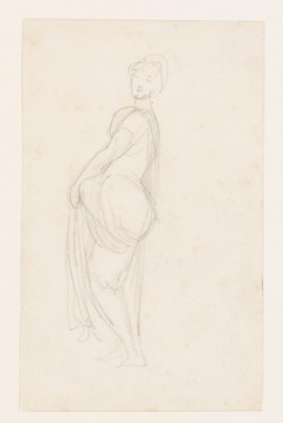 Dansende kvinde af Wilhelm Marstrand